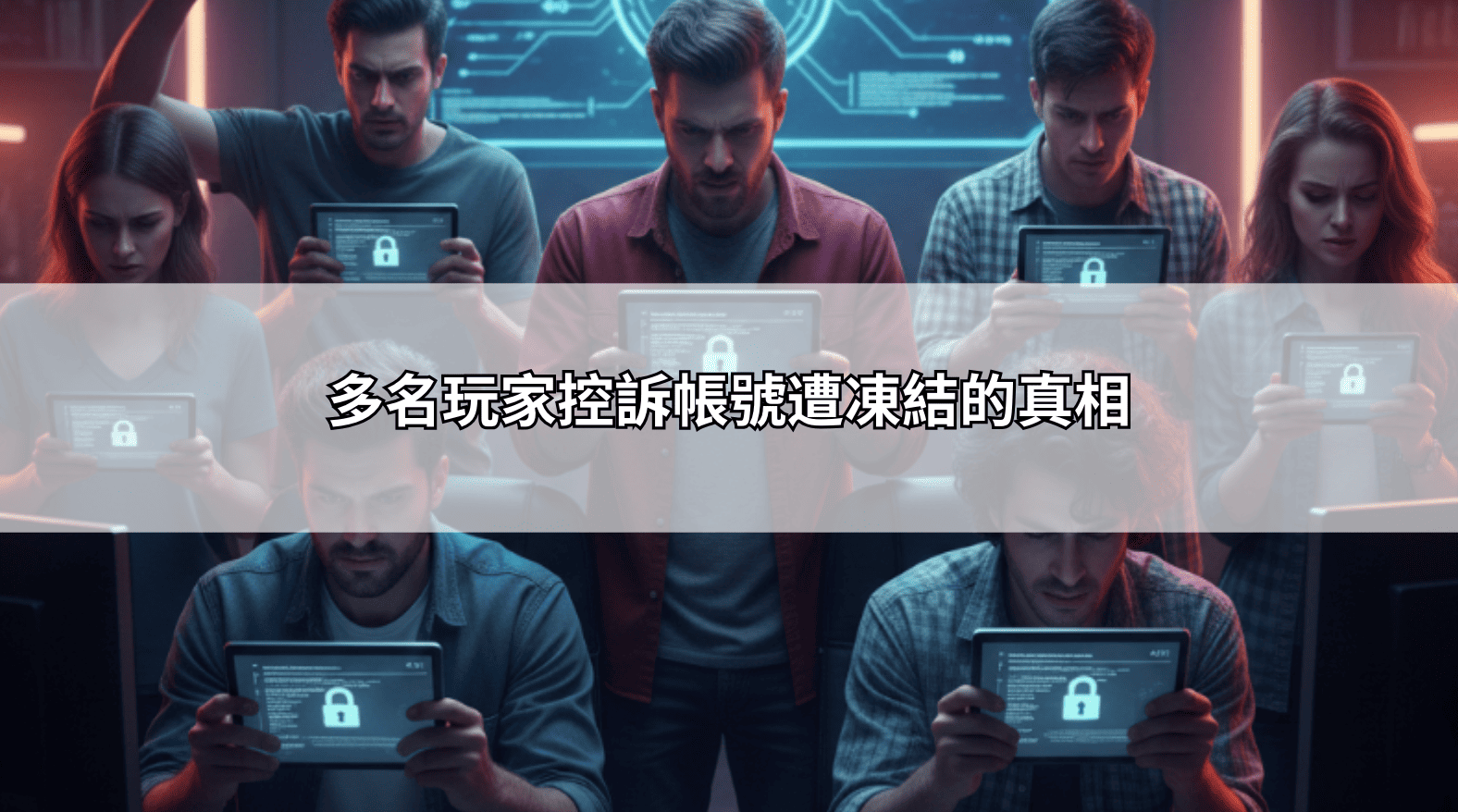 多名玩家控訴帳號遭凍結的真相